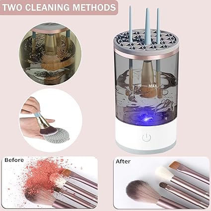 3 In 1 Electric Makeup Brush Cleaner