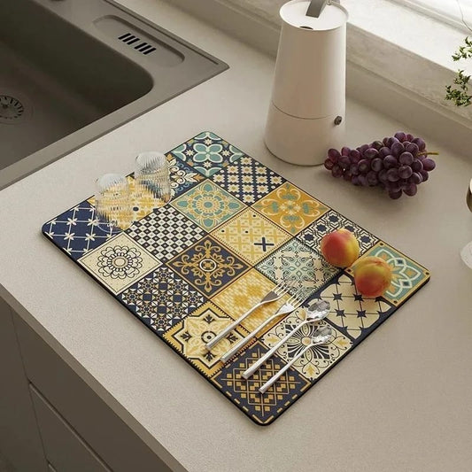 Dish Drying/Dining Table Mat (P) (FREE DELIVERY😍)