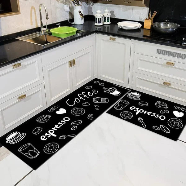 Medium Size Anti Slip Water Absorbent Runner With Mat (FREE DELIVERY😍)