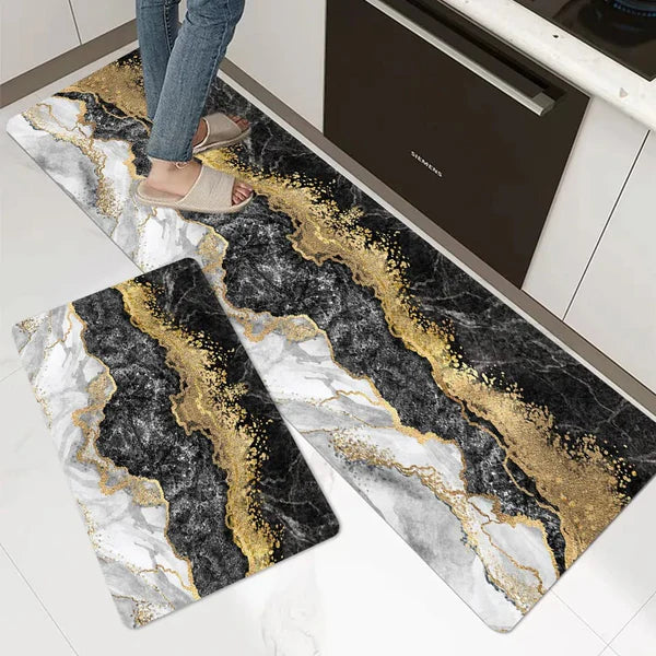 Medium Size Anti Slip Water Absorbent Runner With Mat (FREE DELIVERY😍)